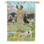 Flowers and Kittens House Flag