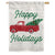 Toland Red Truck Christmas House Flag