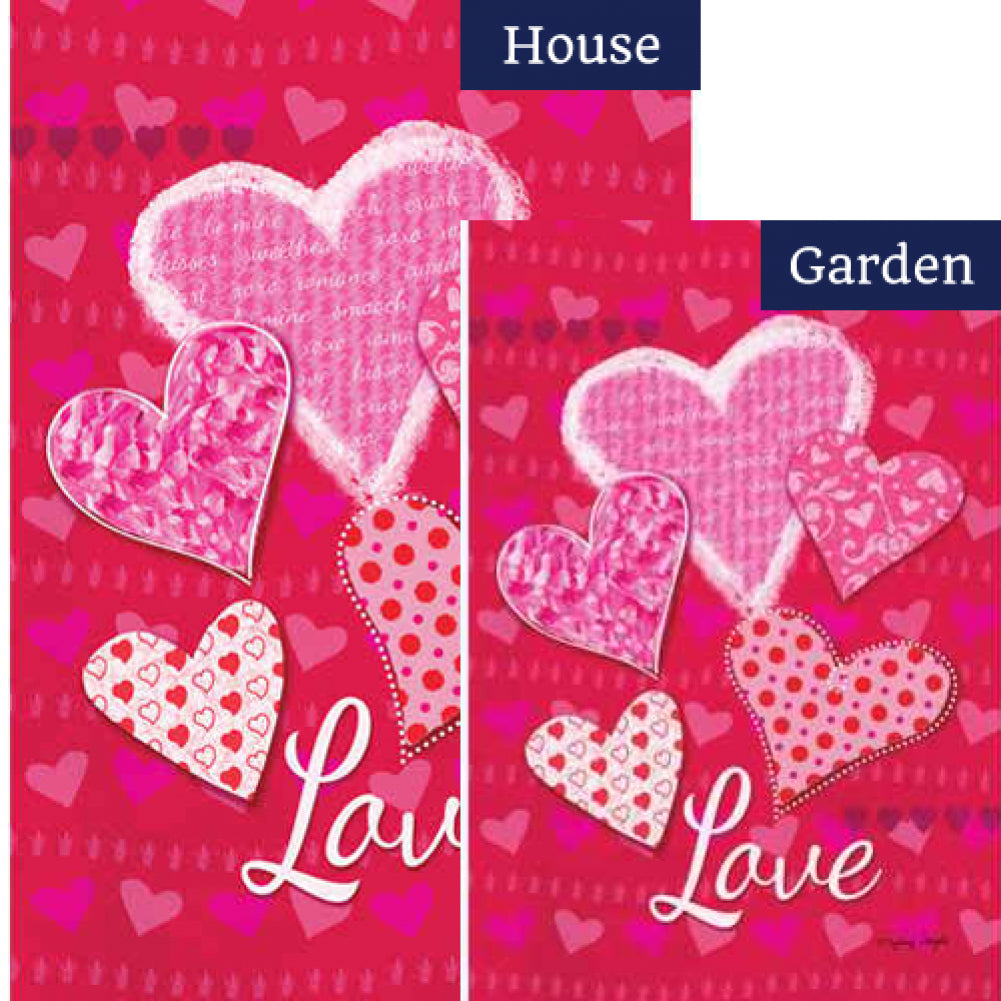 Whole Lotta Love Flags Set (2 Pieces)