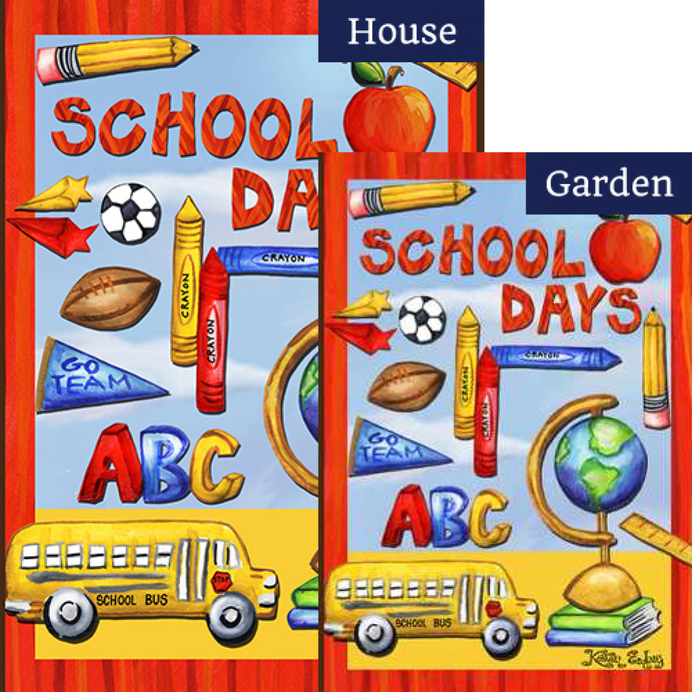 Classroom Collage Flags Set (2 Pieces)