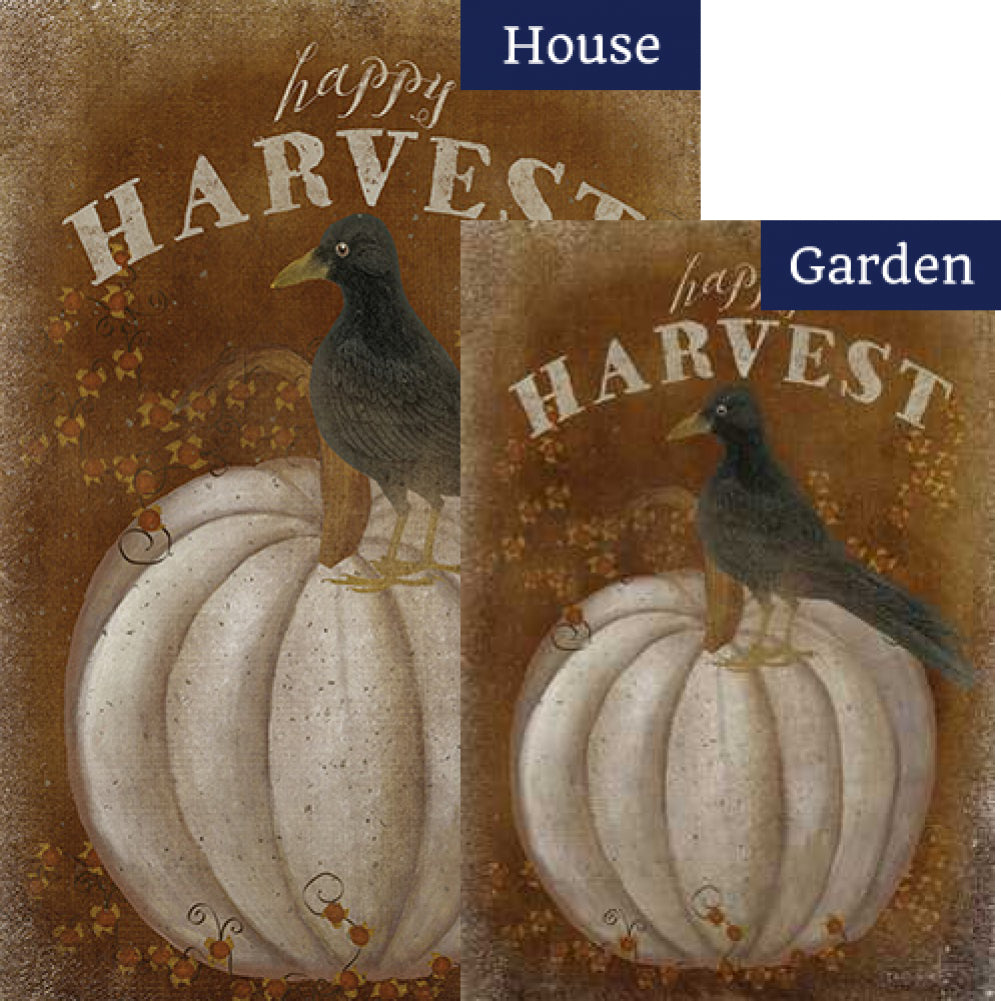 Happy Harvest Flags Set (2 Pieces)