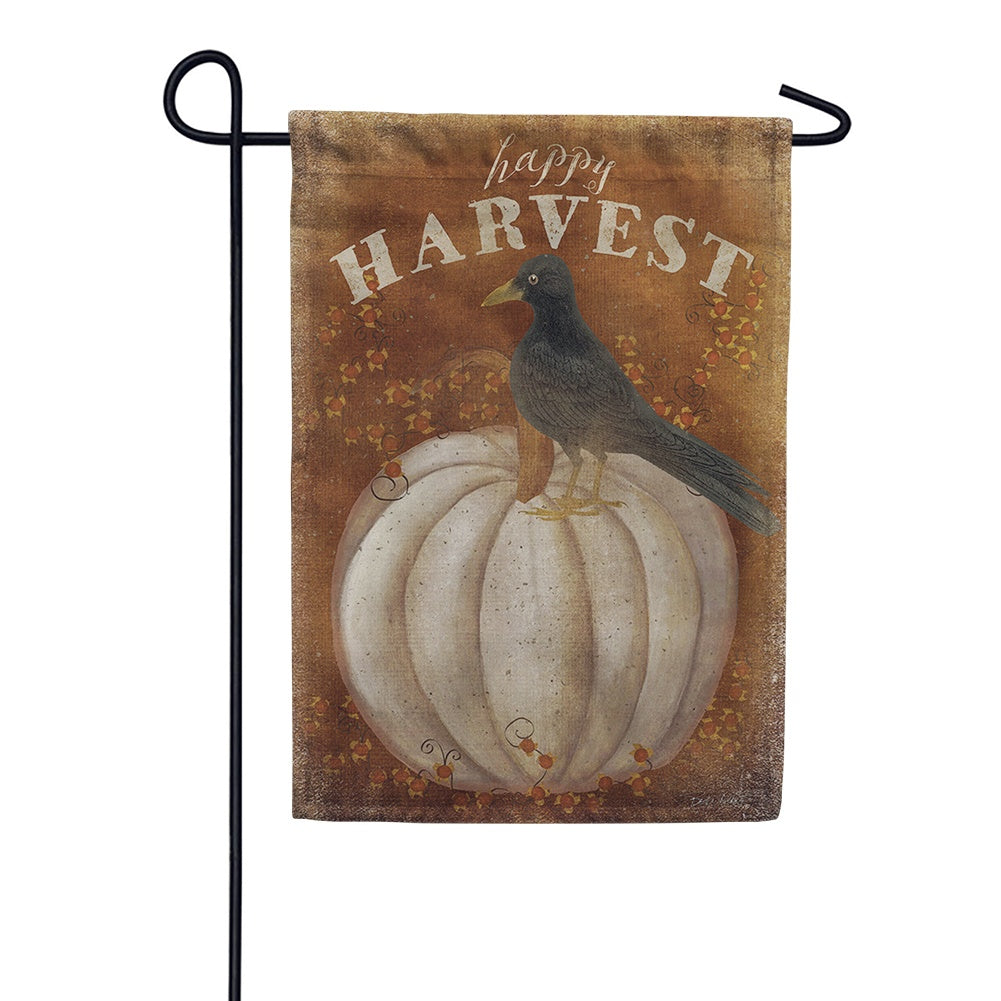 Happy Harvest Garden Flag