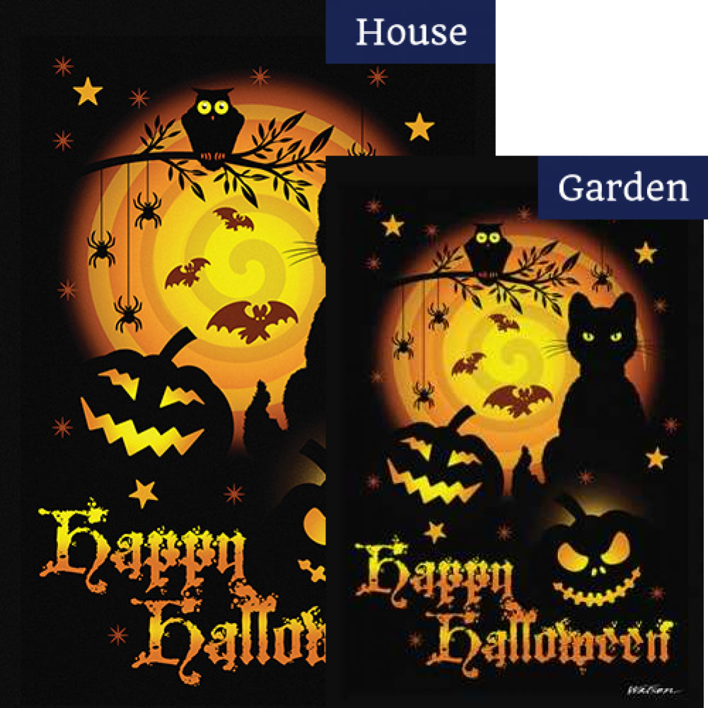 Scary Halloween Flags Set (2 Pieces)