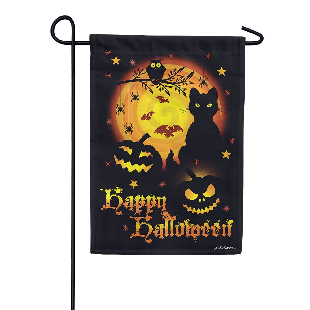 Scary Halloween Garden Flag