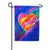 Heart in Blue Garden Flag