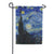 Van Gogh's Starry Night Garden Flag