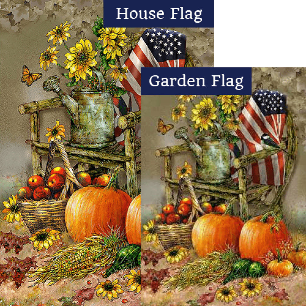 Autumn Chair Flags Set (2 Pieces)