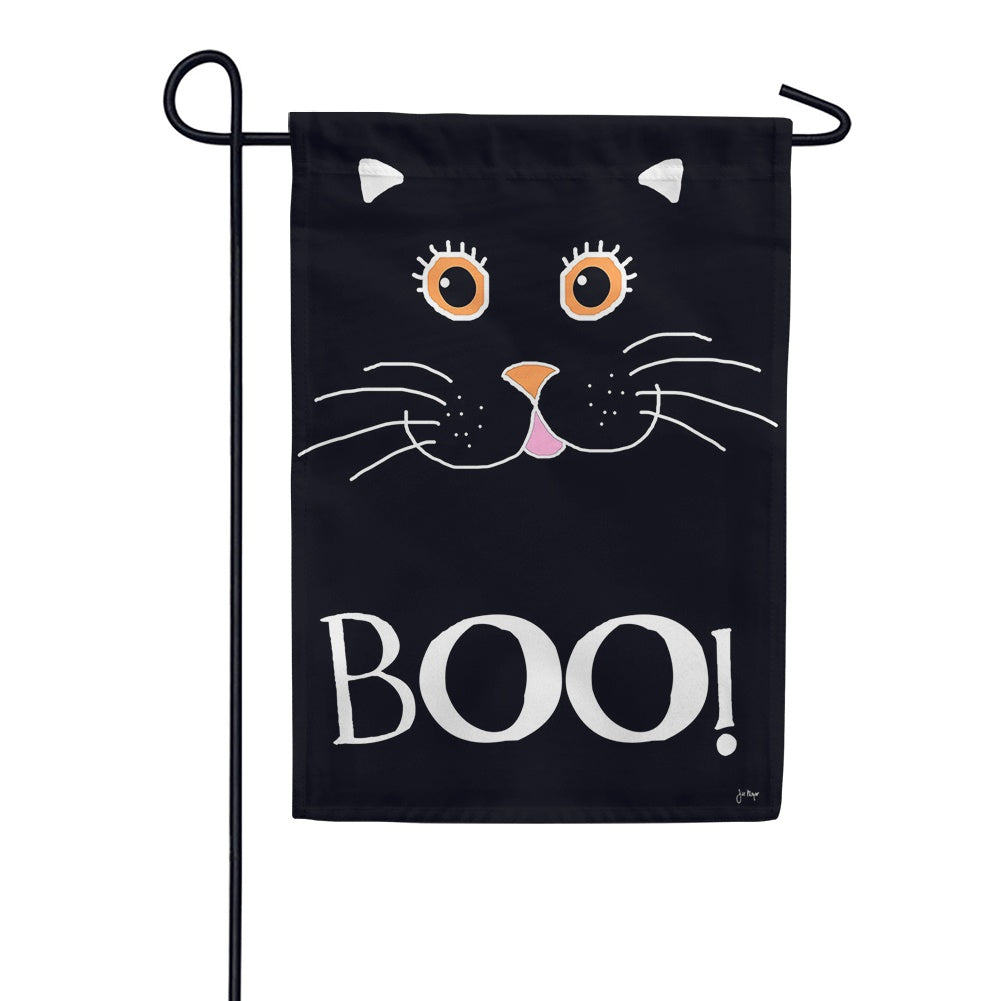 Boo Cat Garden Flag