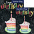 Rainbow Cake Birthday Flags Set (2 Pieces)