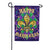 Mardi Gras Confetti Garden Flag