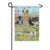 Flowers and Kittens Garden Flag