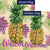Welcome Floral Pineapple Flags Set (2 Pieces)