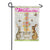 Easter Bunny Topiary Garden Flag