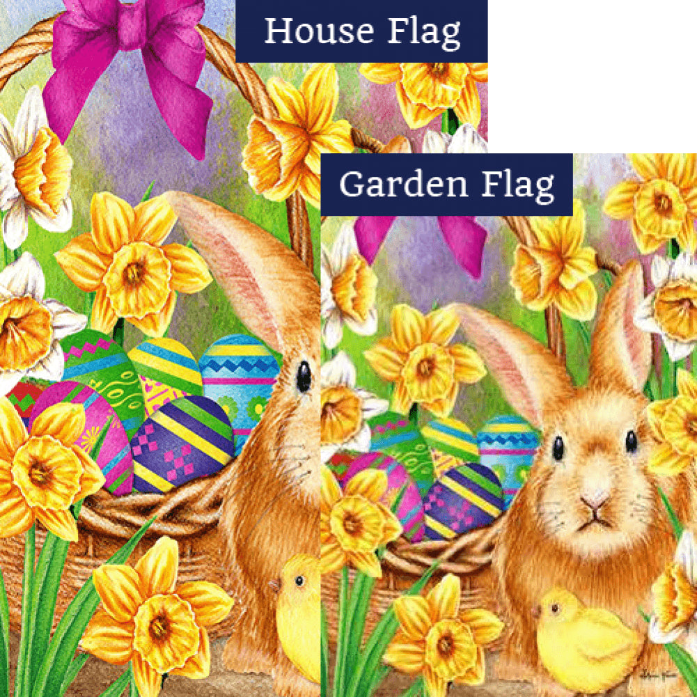 Easter Scene Flags Set (2 Pieces)