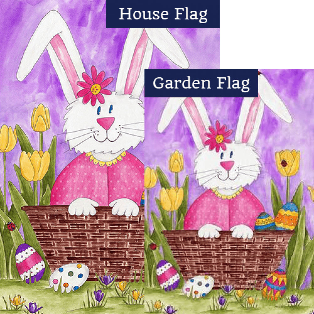 Long Eared Bunny Flags Set (2 Pieces)