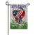 Bluebird Welcome Garden Flag