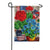 Flowers and Flags Garden Flag