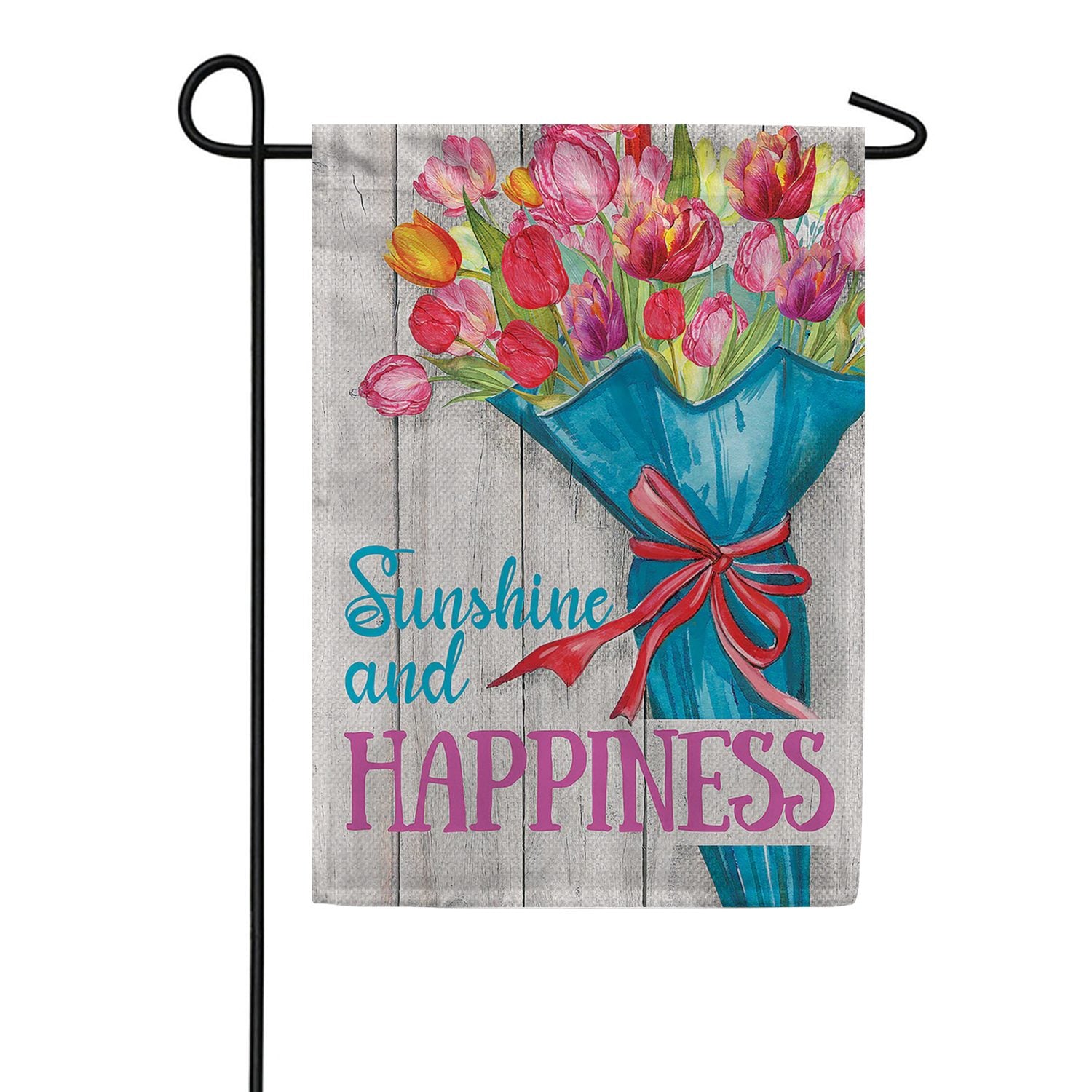 Tulip Bouquet Garden Flag