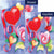 Love Valentine's Day Flags Set (2 Pieces)