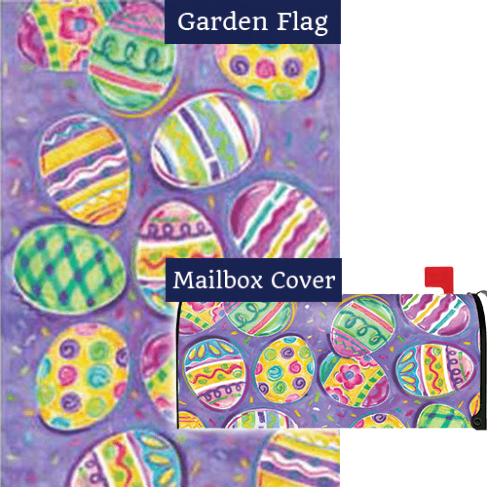 Egg Toss Easter Flag Mailwrap Set (2 Pieces)