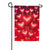 Balloon Hearts Garden Flag