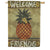 Welcome Friends Pineapple House Flag
