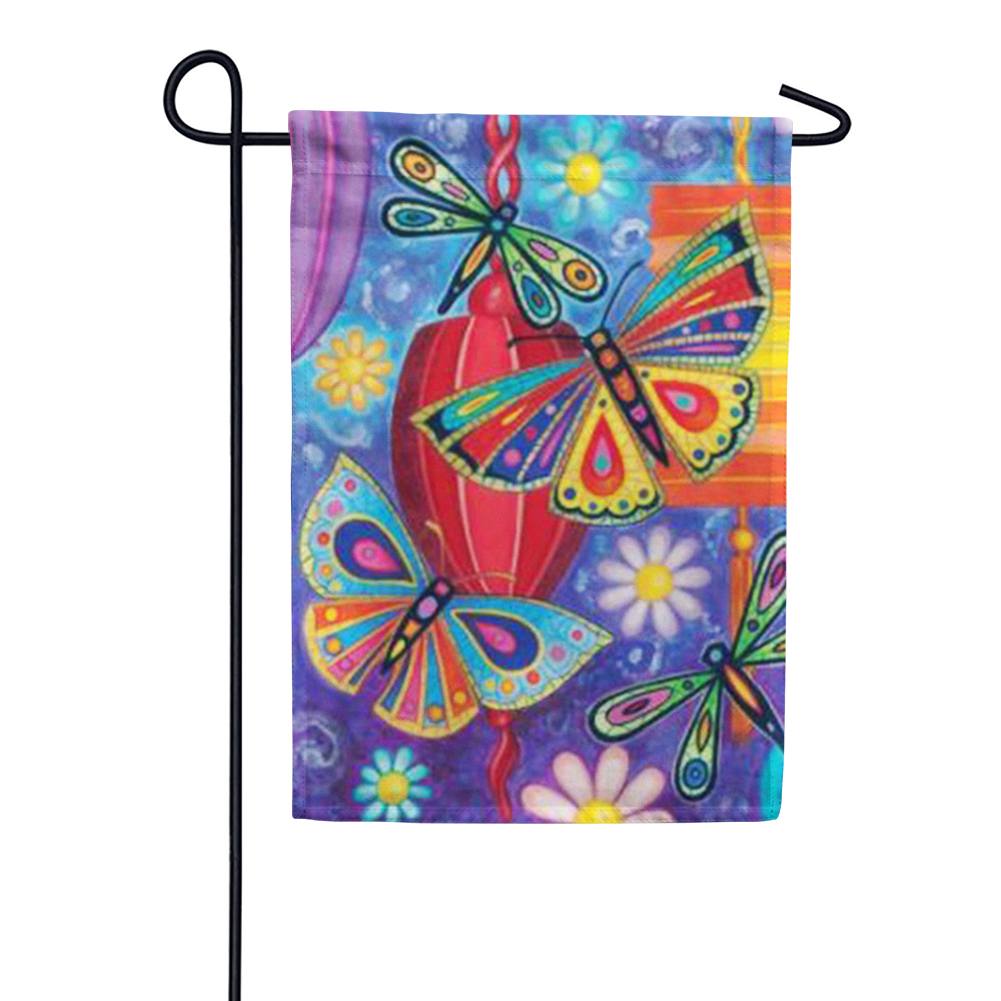 Bright Wings Garden Flag