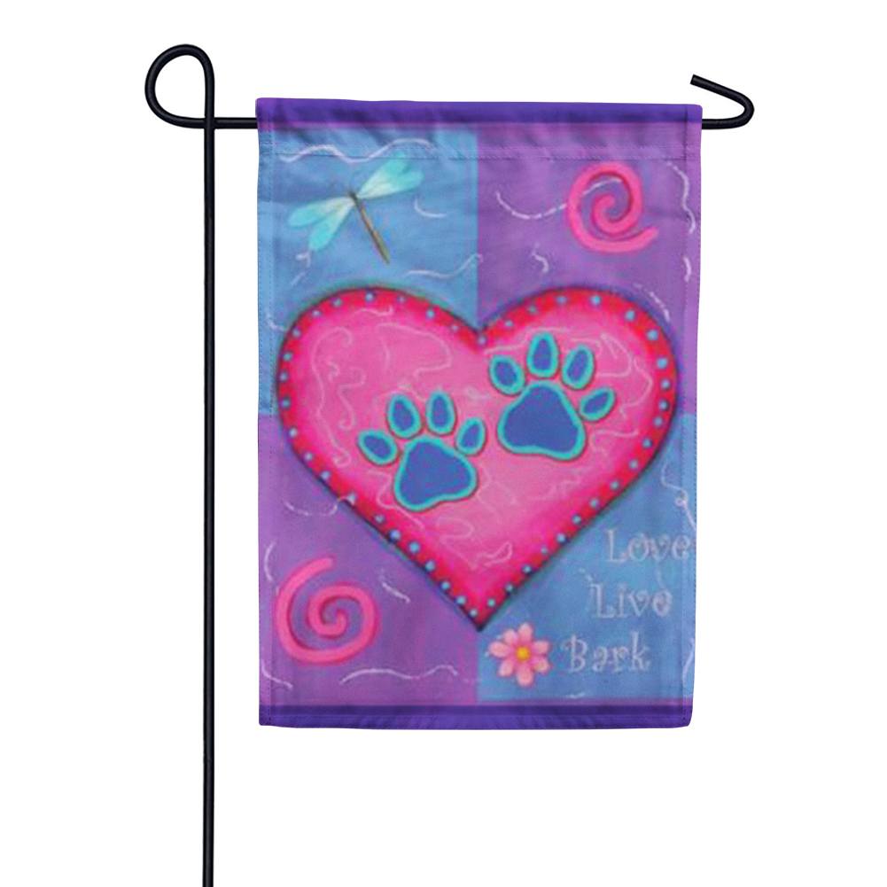 Love Live Bark Garden Flag