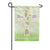 Easter Cross He Has Risen Garden Flag