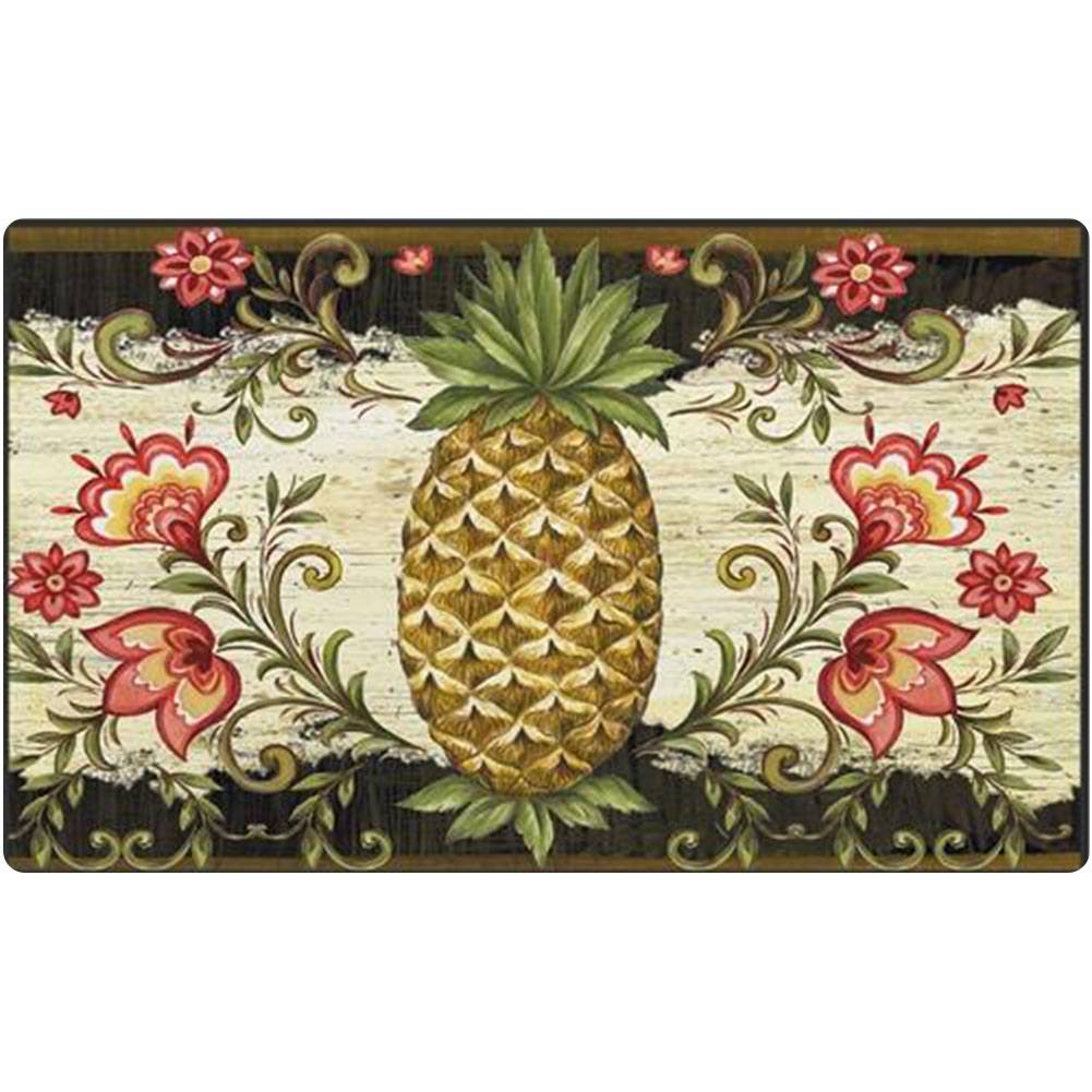 Pineapple & Scrolls Doormat