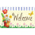 Potted Welcome Doormat