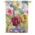 Pansies Posing House Flag