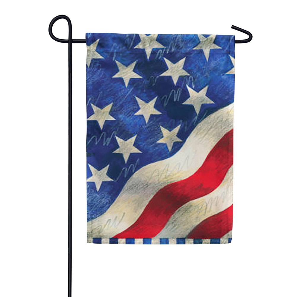 Star Spangled Garden Flag