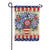 Patriotic Flowers Garden Flag