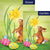 Bunny Daffodil Flags Set (2 Pieces)