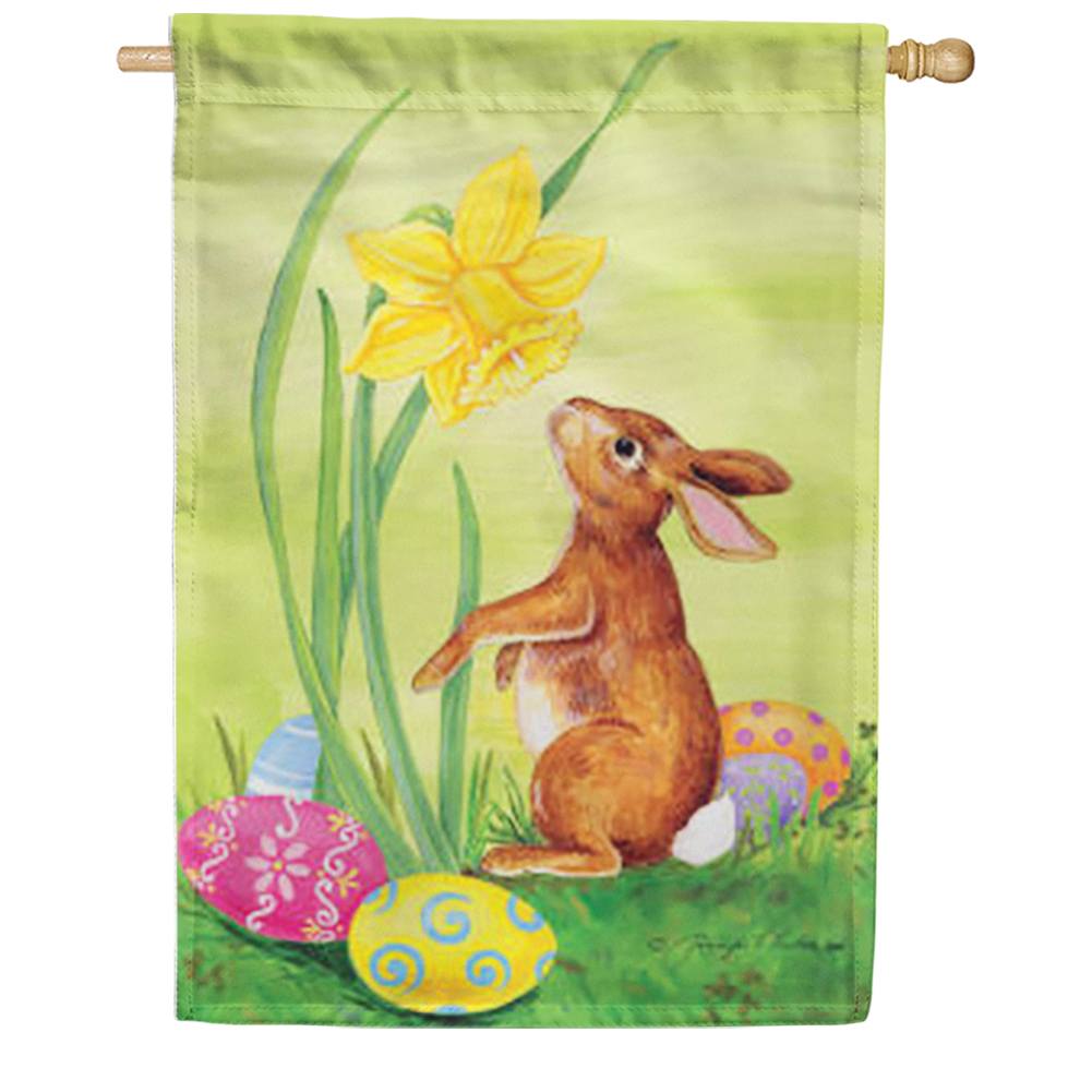 Bunny Daffodil House Flag