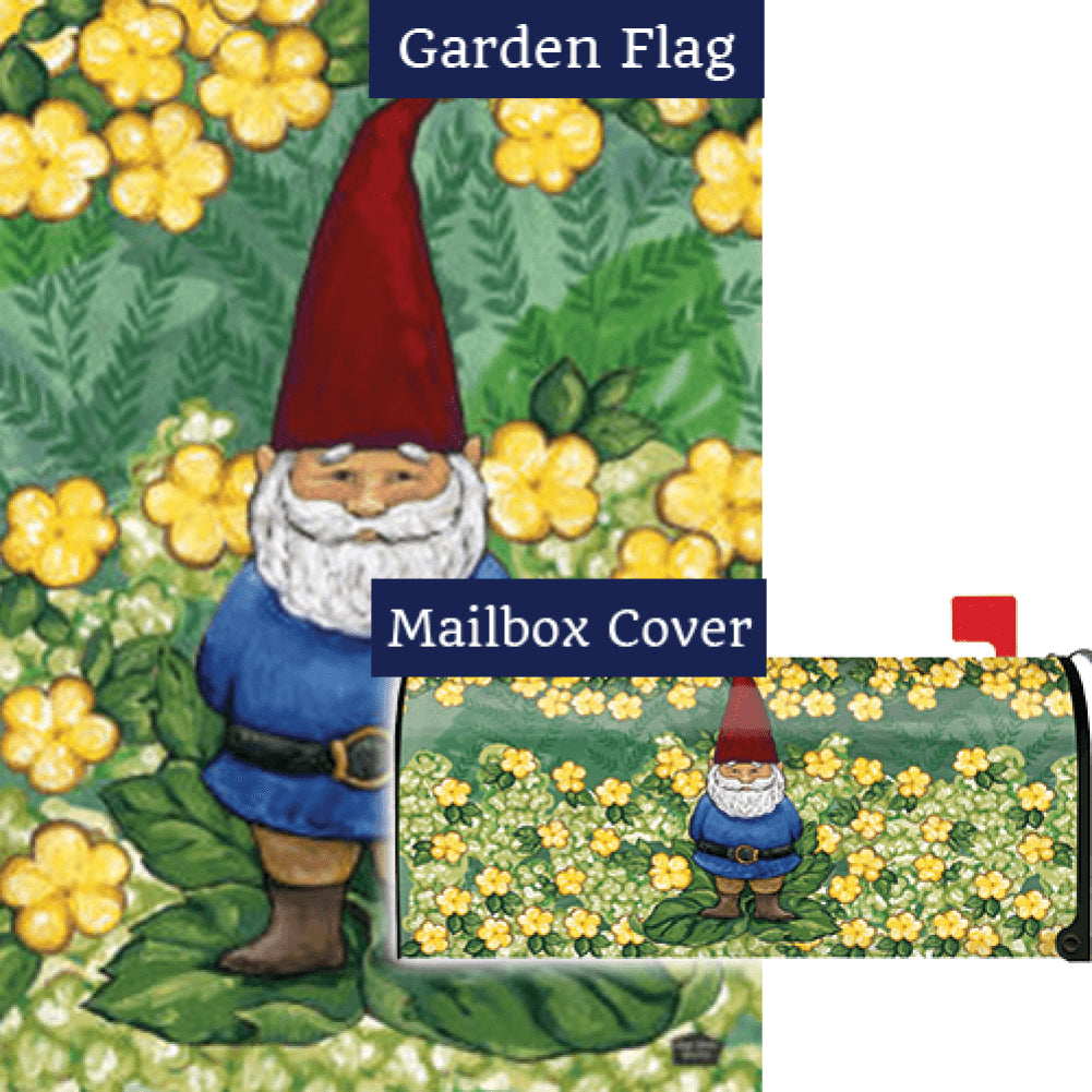 Garden Gnome Flag Mailwrap Set (2 Pieces)