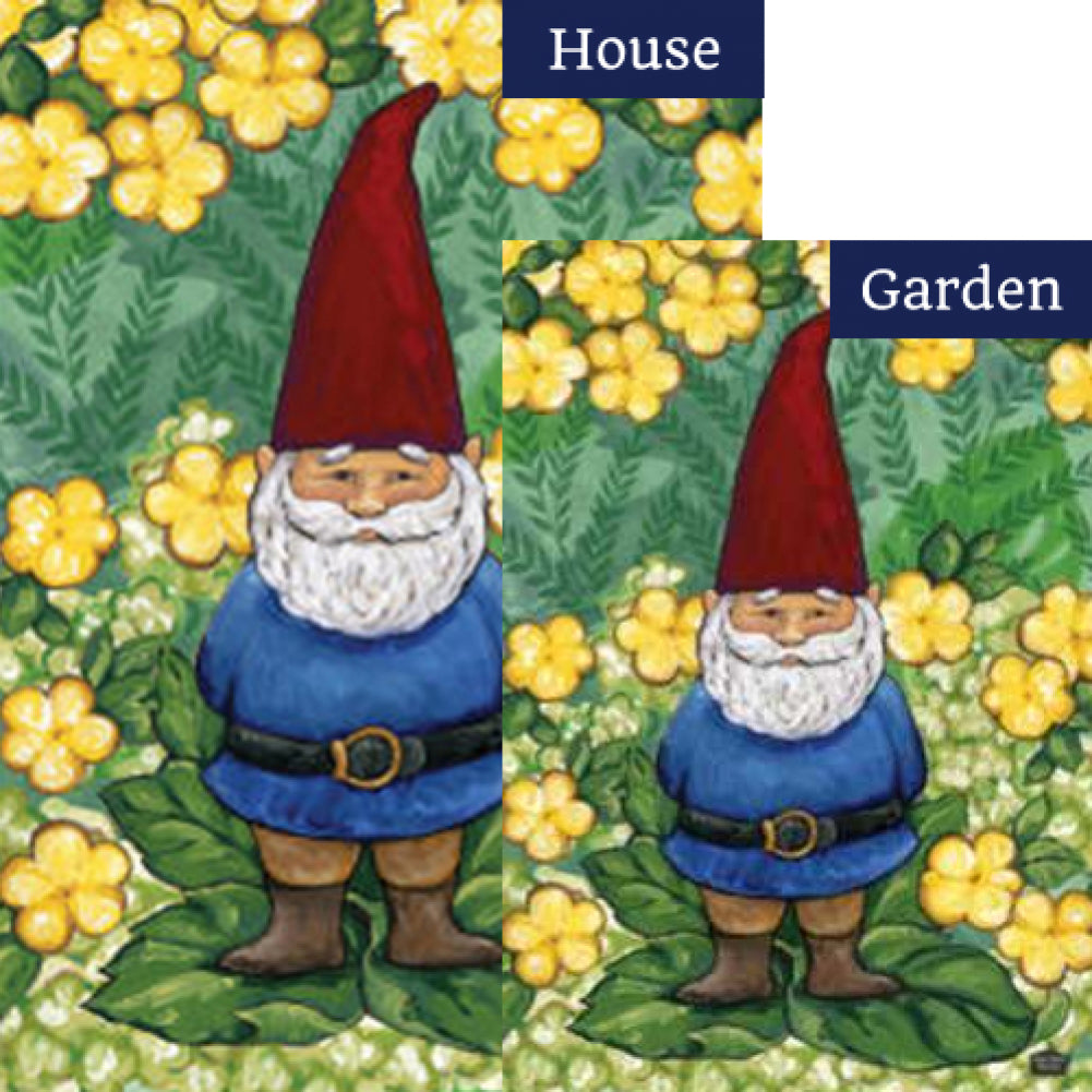 Garden Gnome Flags Set (2 Pieces)