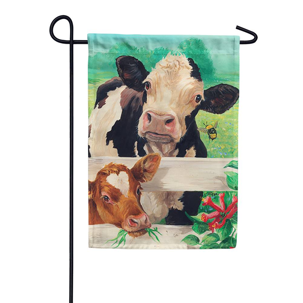 Farm Buddies Garden Flag