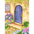 Cottage Door Garden Flag