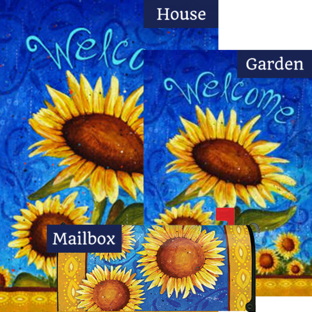 Sweet Sunflowers Yard Makeover Set (3 Pieces)