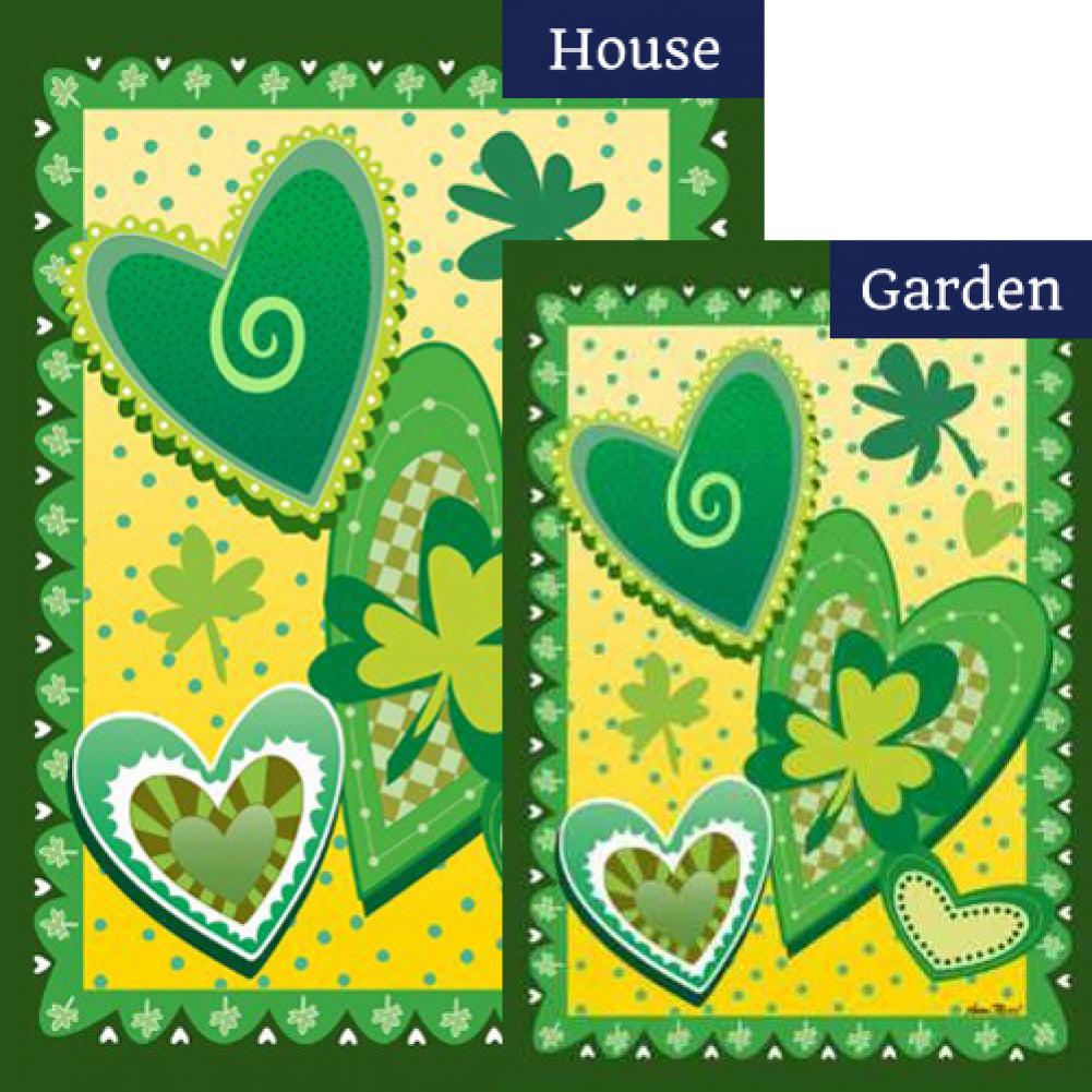 Heart O' the Irish Flags Set (2 Pieces)