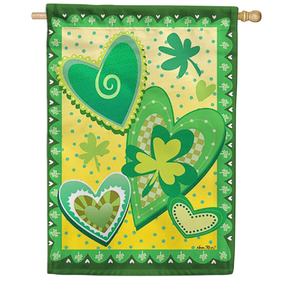 Heart O' the Irish House Flag