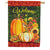 Welcome Fall Gourds House Flag