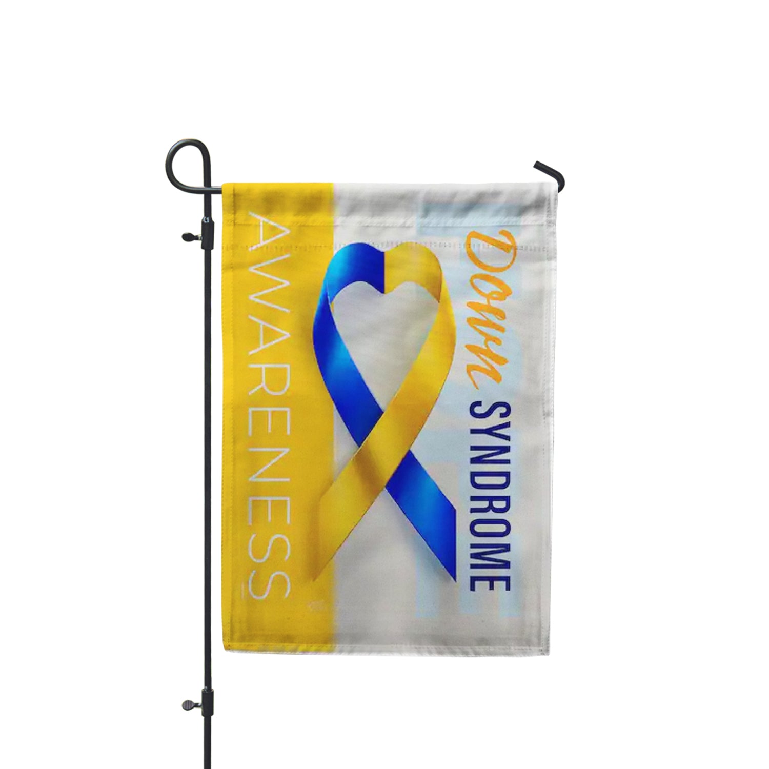 Down Syndrome Awareness Garden Flag