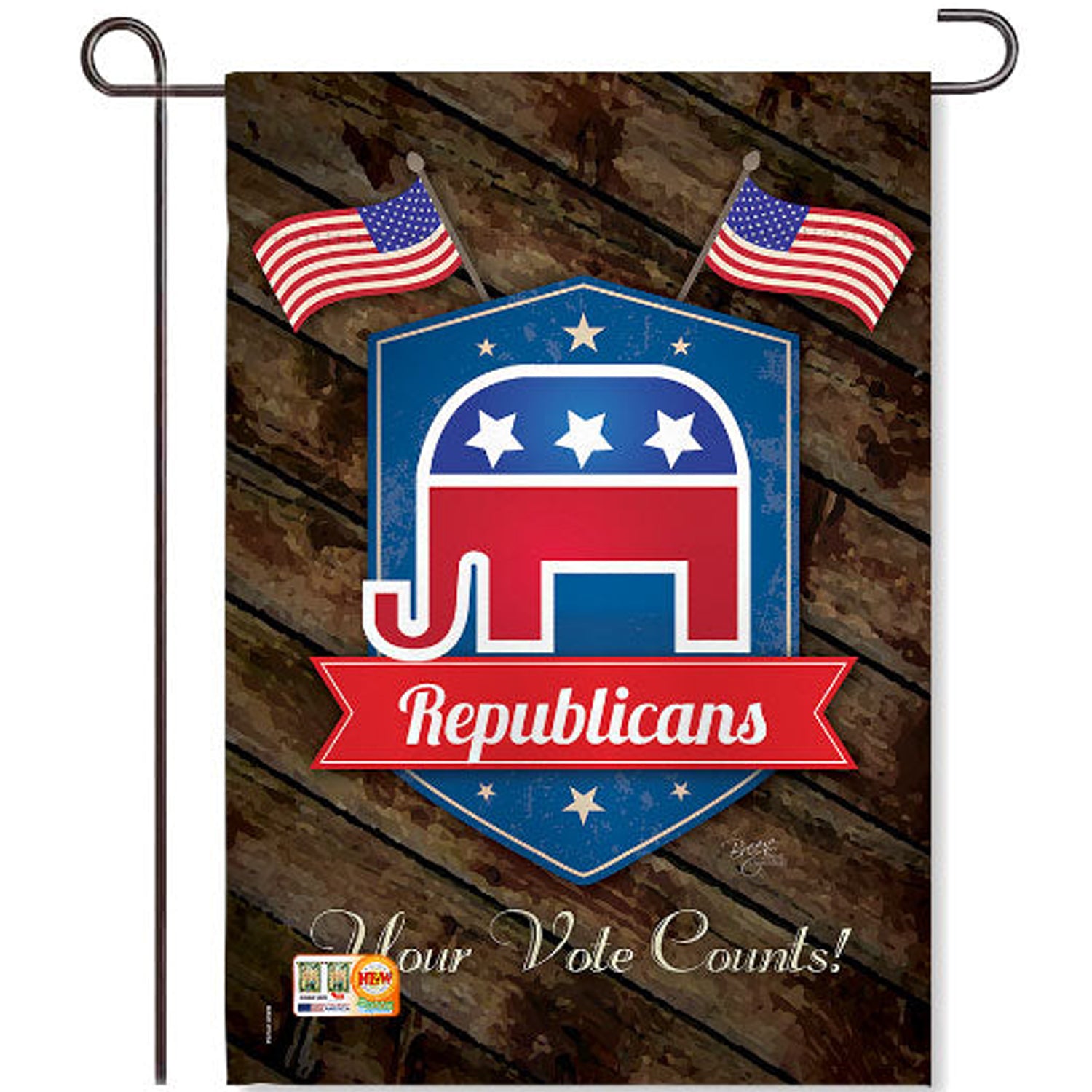 Republicans Garden Flag