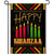 Kwanzaa Greeting Garden Flag