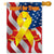 Support Our Troops House Flag